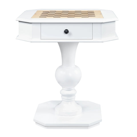 Galini White Finish Gaming Table Model AC00862 By ACME Furniture