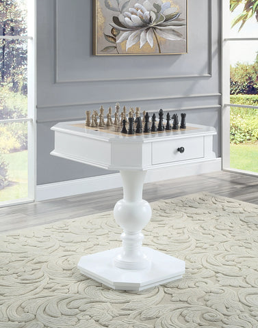 Galini White Finish Gaming Table Model AC00862 By ACME Furniture