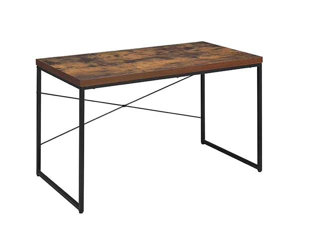 Bob Weathered Oak & Black Finish Console Table Model AC00906 By ACME Furniture