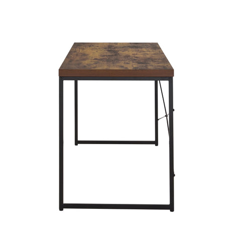 Bob Weathered Oak & Black Finish Console Table Model AC00906 By ACME Furniture