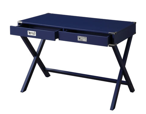 Amenia Navy Blue Finish Console Table Model AC00910 By ACME Furniture