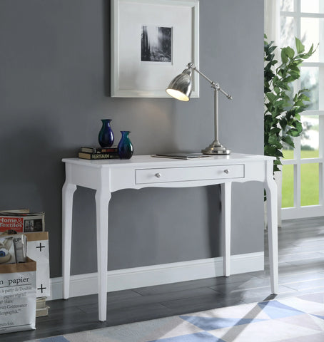 Alsen White Finish Console Table Model AC00917 By ACME Furniture