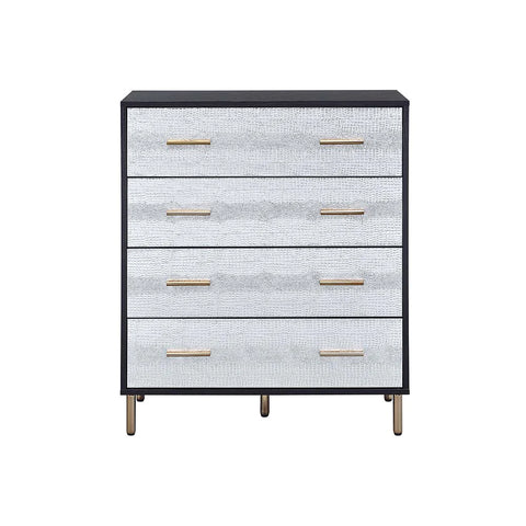 Myles Black, Silver & Gold Finish Chest Model AC00959 By ACME Furniture