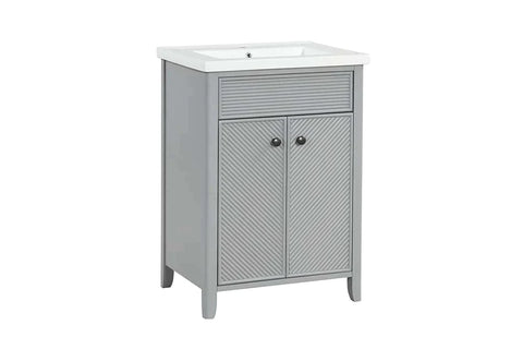 Eirlys Gray Finish Sink Cabinet Model AC01173 By ACME Furniture