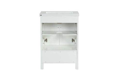 Mysie White Finish Sink Cabinet Model AC01175 By ACME Furniture