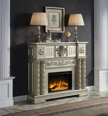 Vendome Gold Patina Finish Fireplace Model AC01311 By ACME Furniture