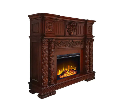 Vendome Cherry Finish Fireplace Model AC01312 By ACME Furniture