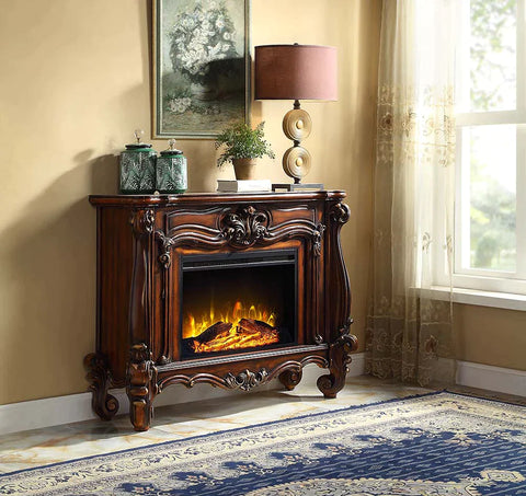 Versailles Cherry Oak Finish Fireplace Model AC01315 By ACME Furniture