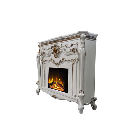 Picardy Antique Pearl Finish Fireplace Model AC01345 By ACME Furniture