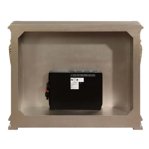 ACME Zabrina Silver & Gold Finish Zabrina Fireplace Model AC01619