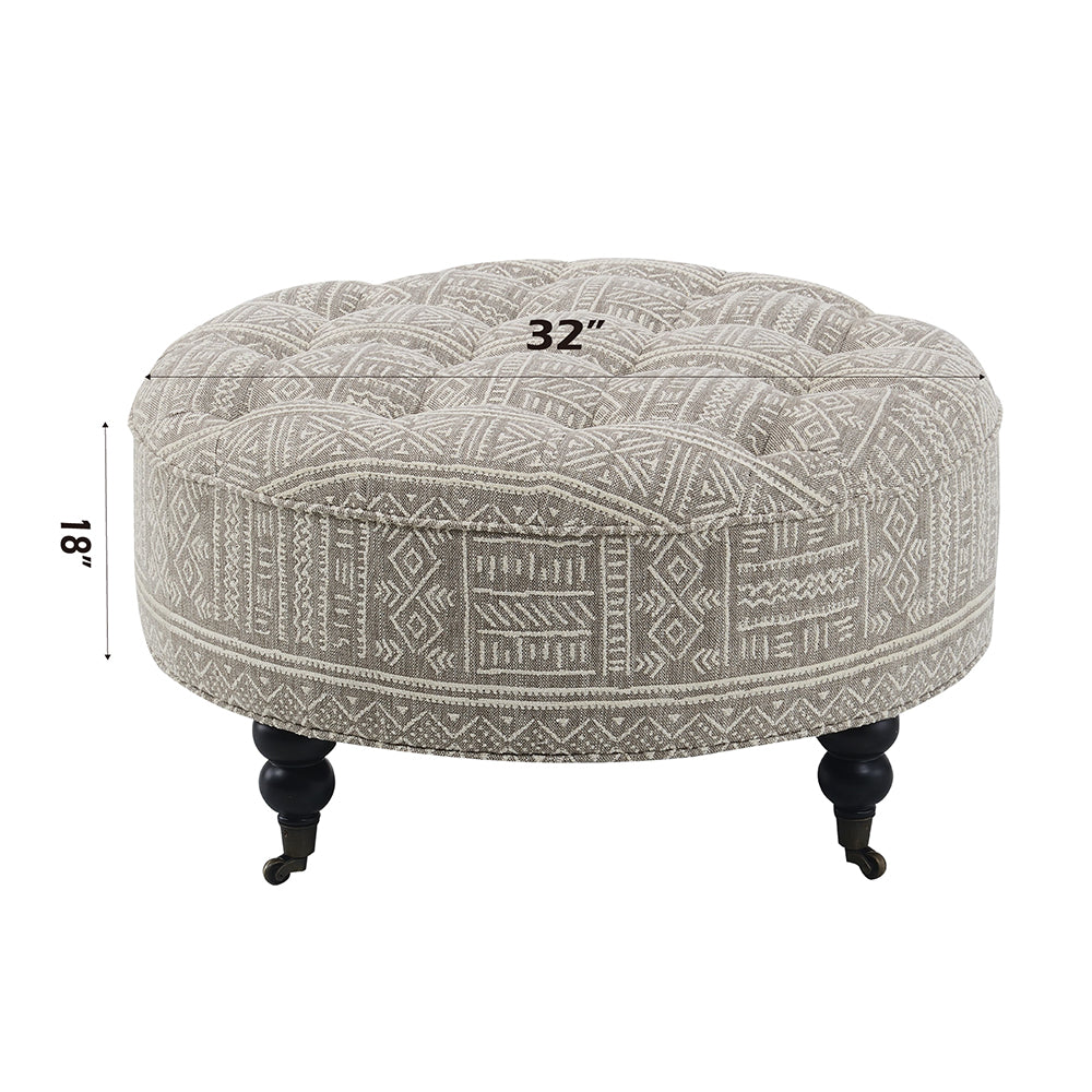 Upendo OTTOMAN W/CASTER