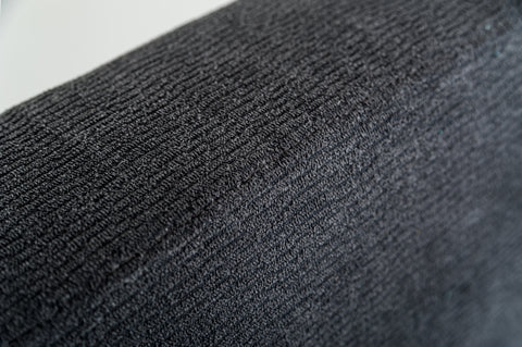 Modrest Addison Mid Century Modern Grey Fabric & Walnut Bed Model VGMABR-38-BED