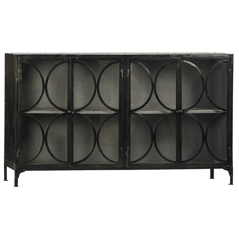 Dudley Antique Black Finish Sideboard