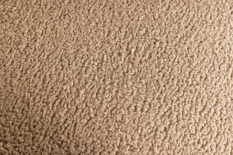 Modrest Alamo Modern Beige Faux Sheepskin & Oak Accent Chair Model VGMY-1385-TOAST