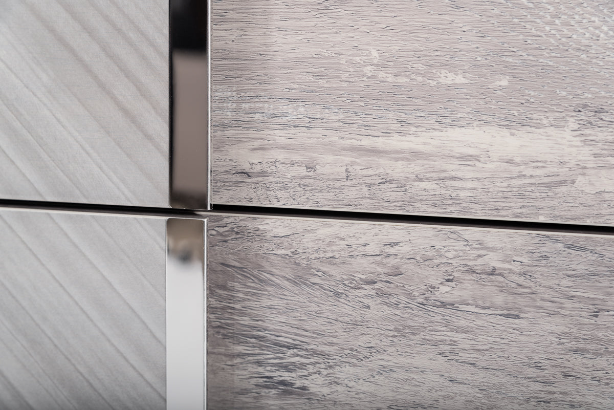 Nova Domus Alexa Italian Modern Grey Chest Model VGACALEXA-CHEST