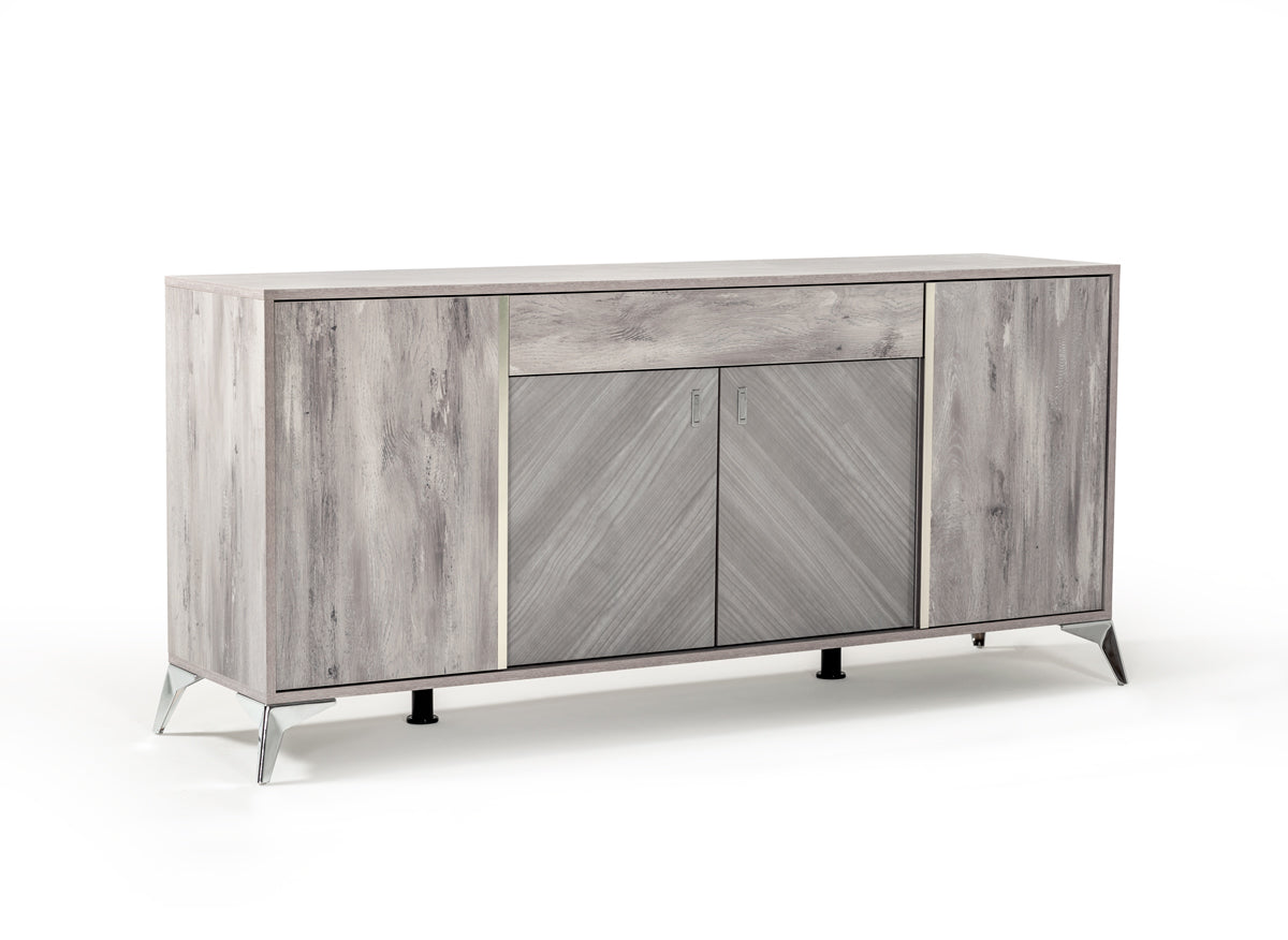 Nova Domus Alexa Italian Modern Grey Buffet Model VGACALEXA-BUF