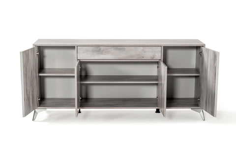 Nova Domus Alexa Italian Modern Grey Buffet Model VGACALEXA-BUF