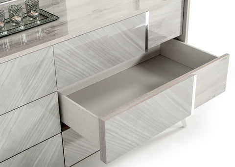 Nova Domus Alexa Italian Modern Grey Dresser Model VGACALEXA-DRS