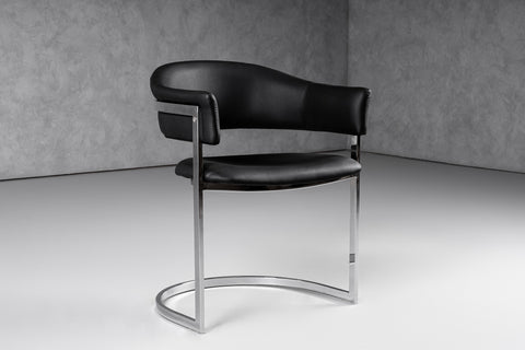 Modrest Allie Contemporary Black Leatherette Dining Chair By VIG Furniture