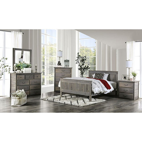 Rockwall Bed Model Am7973-Twin Bed By Furniture Of America 