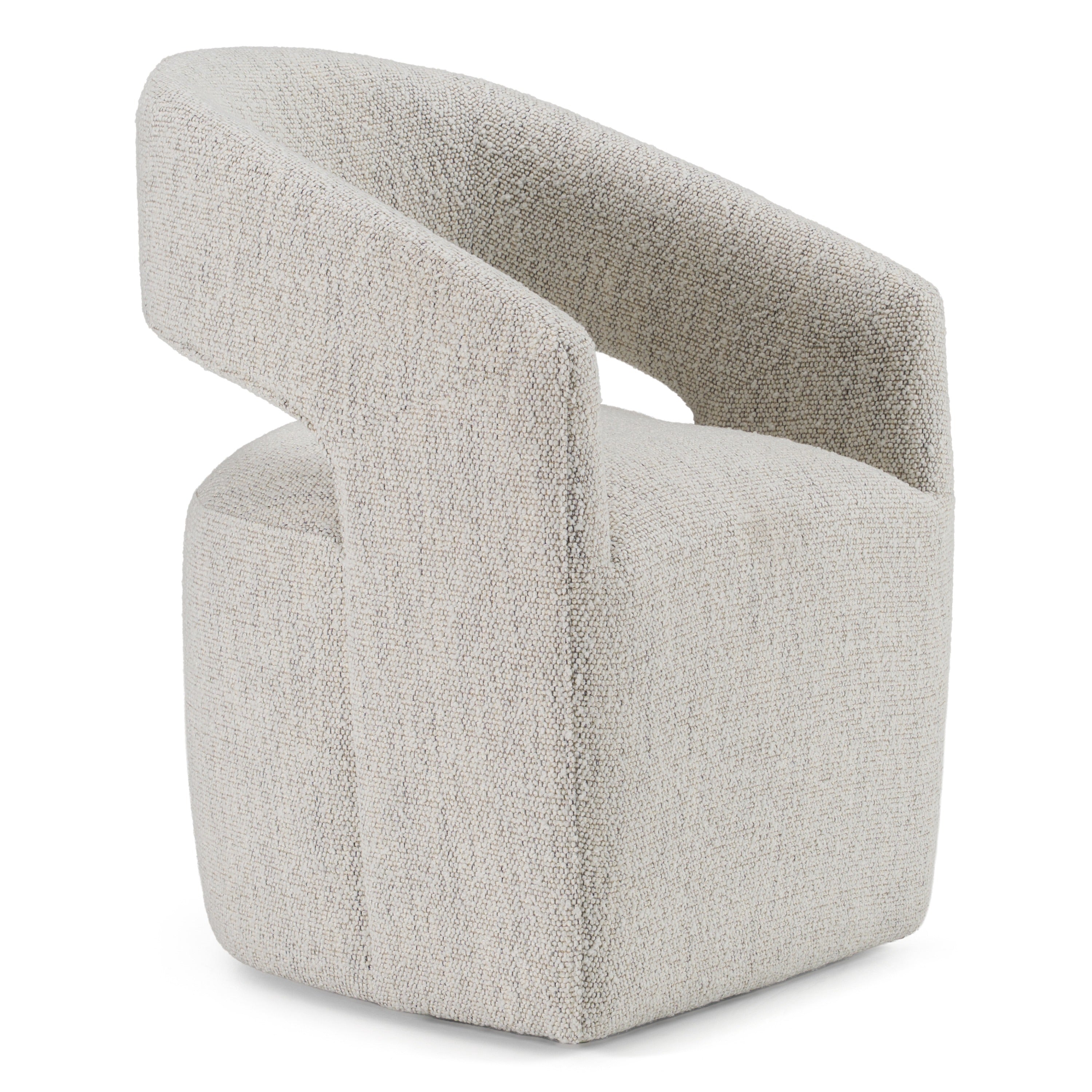 Modrest Angie Modern Beige Fabric Dining Chair Model VGKK-KFY1230-BEI-CH