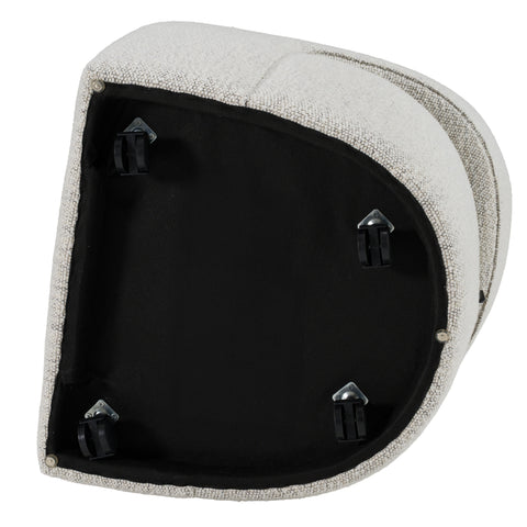 Modrest Angie Modern Beige Fabric Dining Chair Model VGKK-KFY1230-BEI-CH