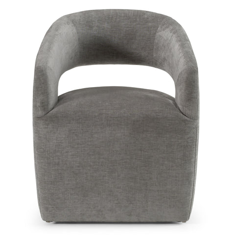 Modrest Angie Modern Grey Fabric Dining Chair Model VGKK-KF-Y1230-GRY