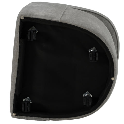 Modrest Angie Modern Grey Fabric Dining Chair Model VGKK-KF-Y1230-GRY