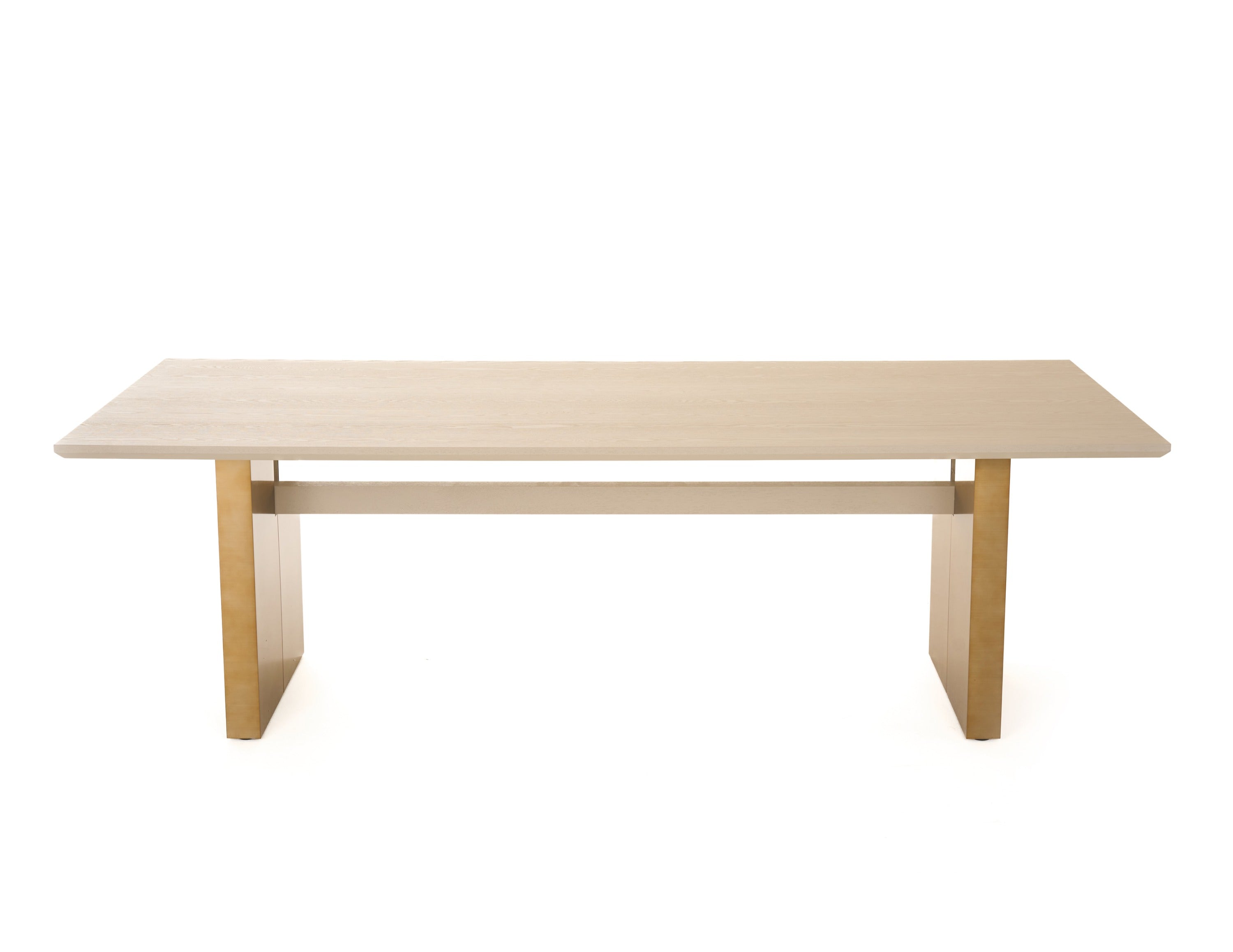 Modrest Angus Modern Cream Ash & Gold Dining Table Model VGGM-DT-1723