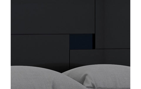 Aria - Black BedModel:  ARIA-BED-BLACK