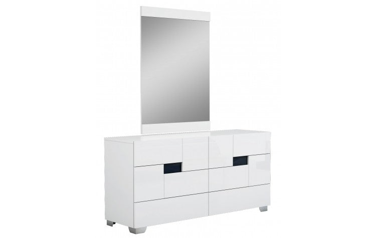 Aria High Gloss White DresserModel:  ARIA-DRS-WHITE