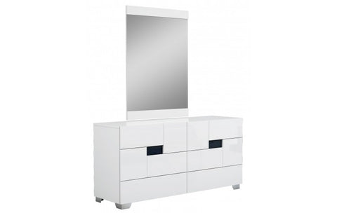 Aria High Gloss White DresserModel:  ARIA-DRS-WHITE