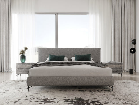 Nova Domus Aria Italian Modern Multi Grey Queen Bedroom Set  Model VGAC-ARIA-BED-SET-Q