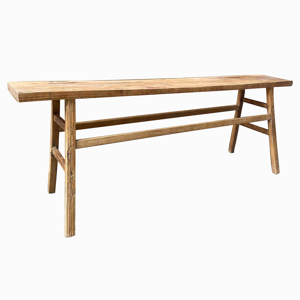Antique Washed Original Farmhouse Console Table