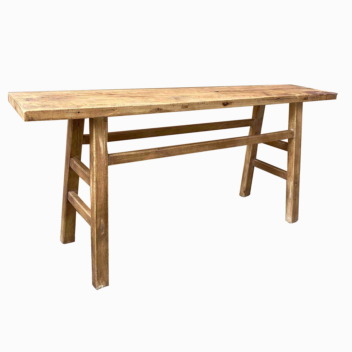 Antique Washed Original Farmhouse Console Table