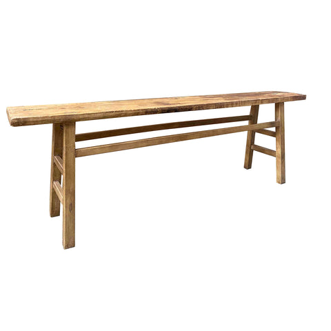 Antique Washed Original Farmhouse Console Table