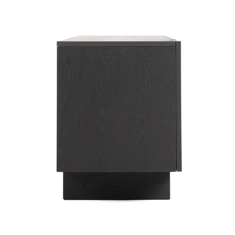 Modrest Aspen Modern Matte Brown Ash & Silver Tv Stand Model VGVCTV1801-BRN