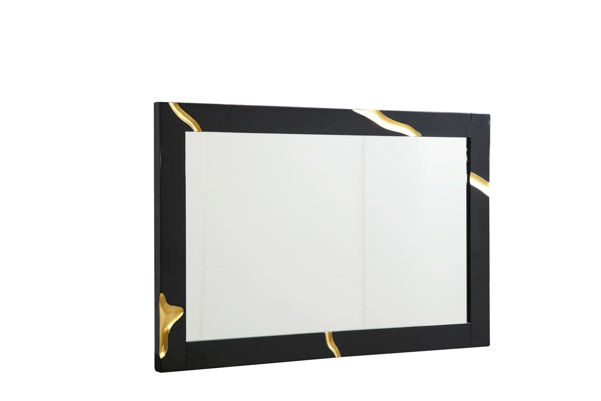 Modrest Aspen Modern Black Large Mirror Model VGVC-J1801-M-L-MIR