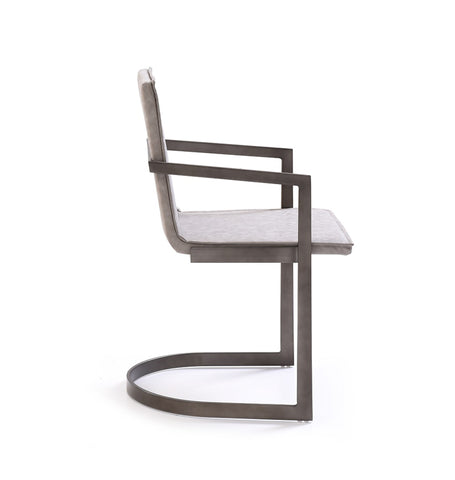 Jago Modern White Wash Grey Dining Chair Model VGVCB825A-GRY