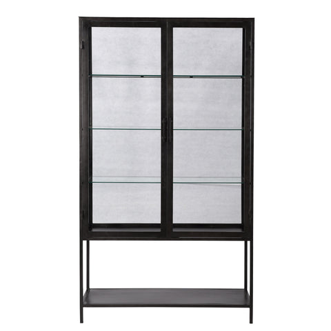 Cardona Gunmetal Finish Cabinet