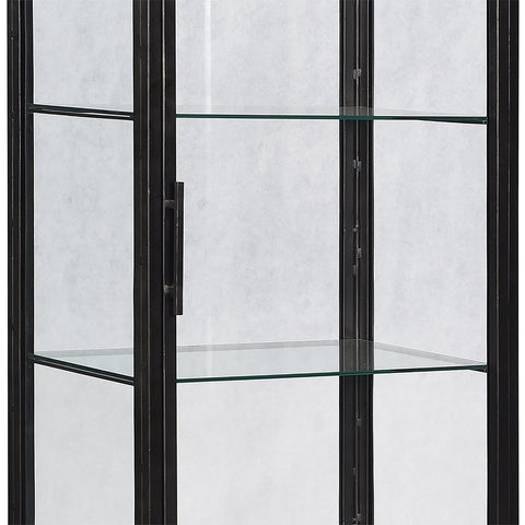 Benito Gunmetal Finish Cabinet