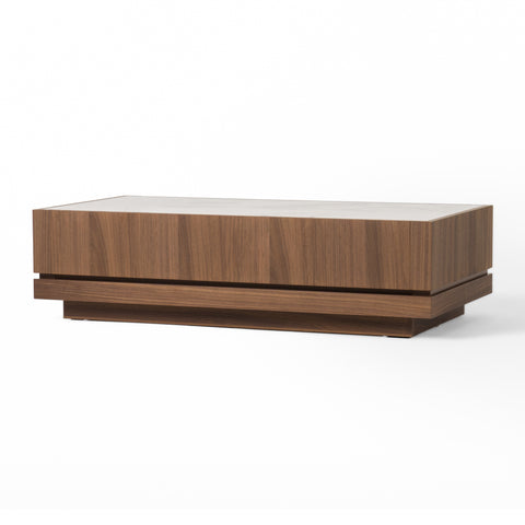 Nova Domus Bailey Modern Walnut Rectangular Coffee Table Model VGHB-EM112A-W