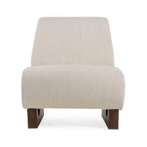 Modrest Barbara Modern Off White Accent Chair Model VGEU-7368LC
