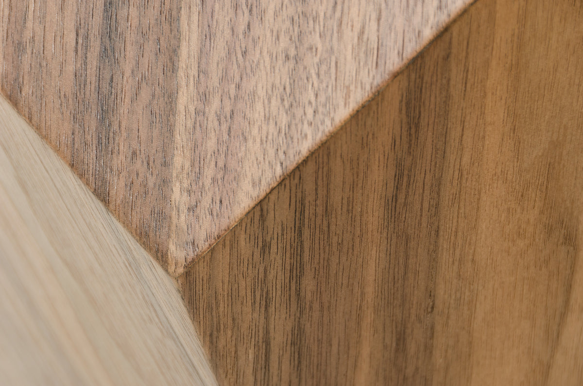 Modrest Rackham Mid Century Walnut Round Dining Table Model VGBBMI1501