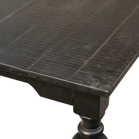 Amaro Sealed Black Finish Dining Table