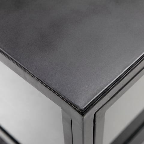 Ewing Antique Gunmetal Finish Sideboard