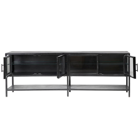 Ewing Antique Gunmetal Finish Sideboard
