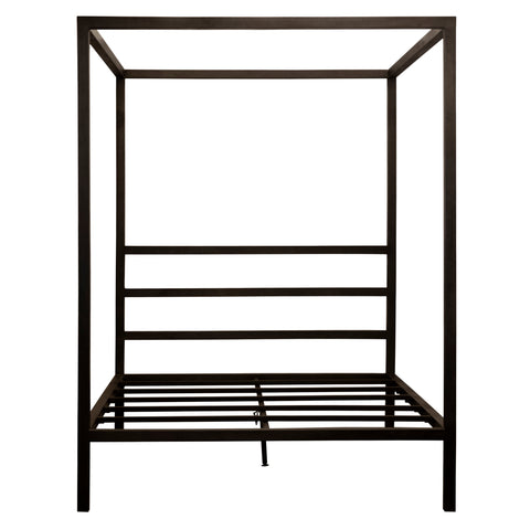 Lennox Gunmetal Finish Bed