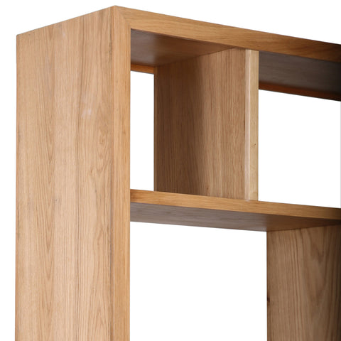 Wesley Natural Finish Bookcase