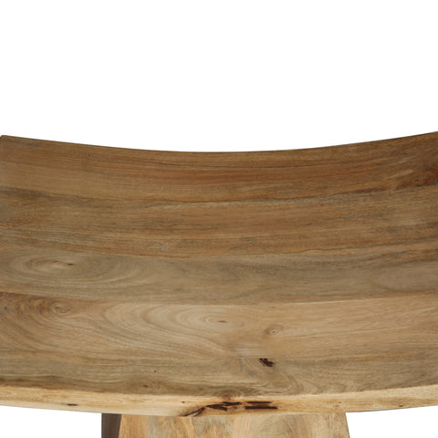 Alani Natural Finish Stool